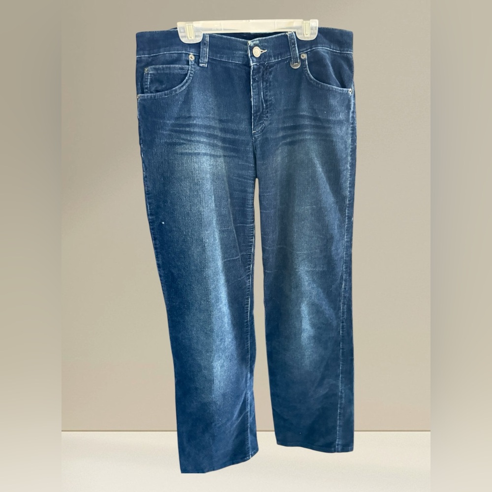 Dark Blue Corduroy Jeans